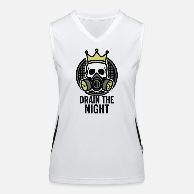 Underground - Skeleton King - Drain the night Women's Functional Contrast Tank Top