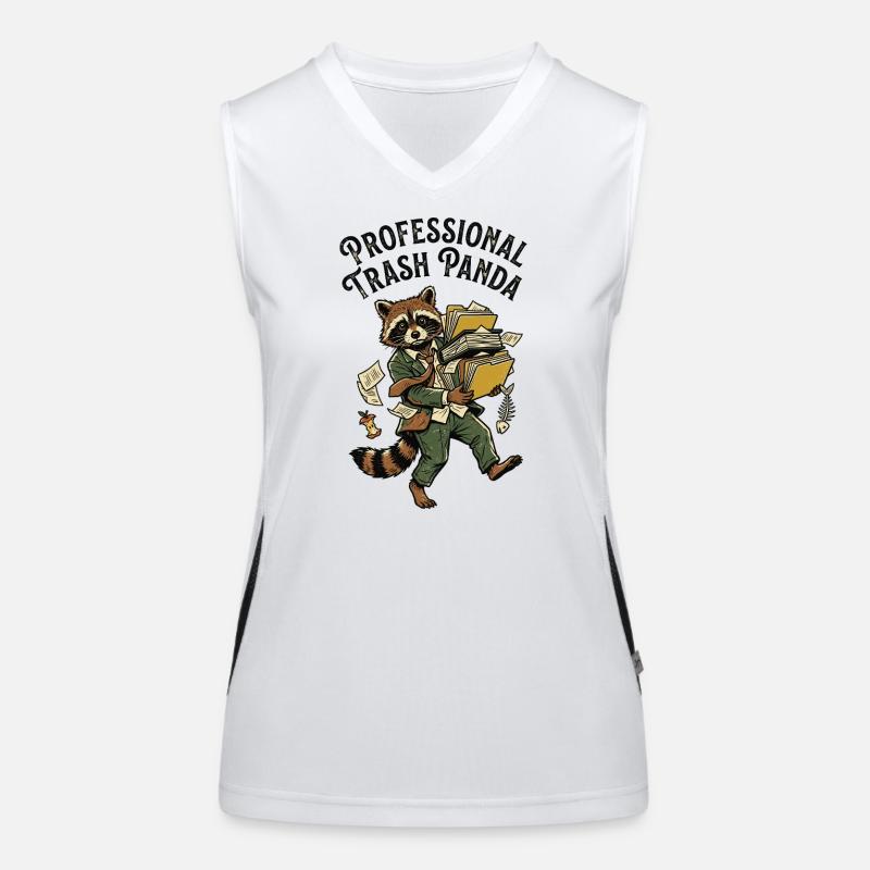 Professional Trash Panda Women's Functional Contrast Tank Top