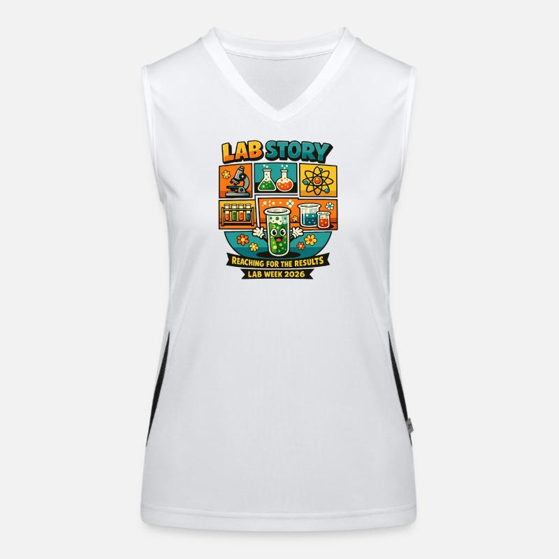 Lab Story Laborwoche 2026 Funktionelles Kontrast-Tank Top für Frauen
