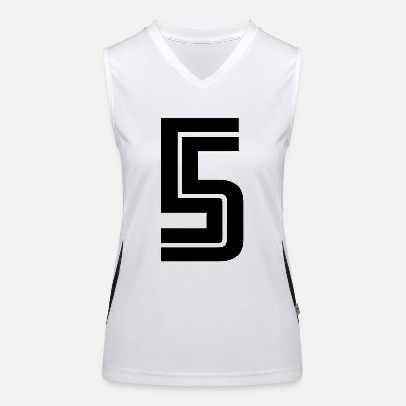 5 Funktionelles Kontrast-Tank Top für Frauen