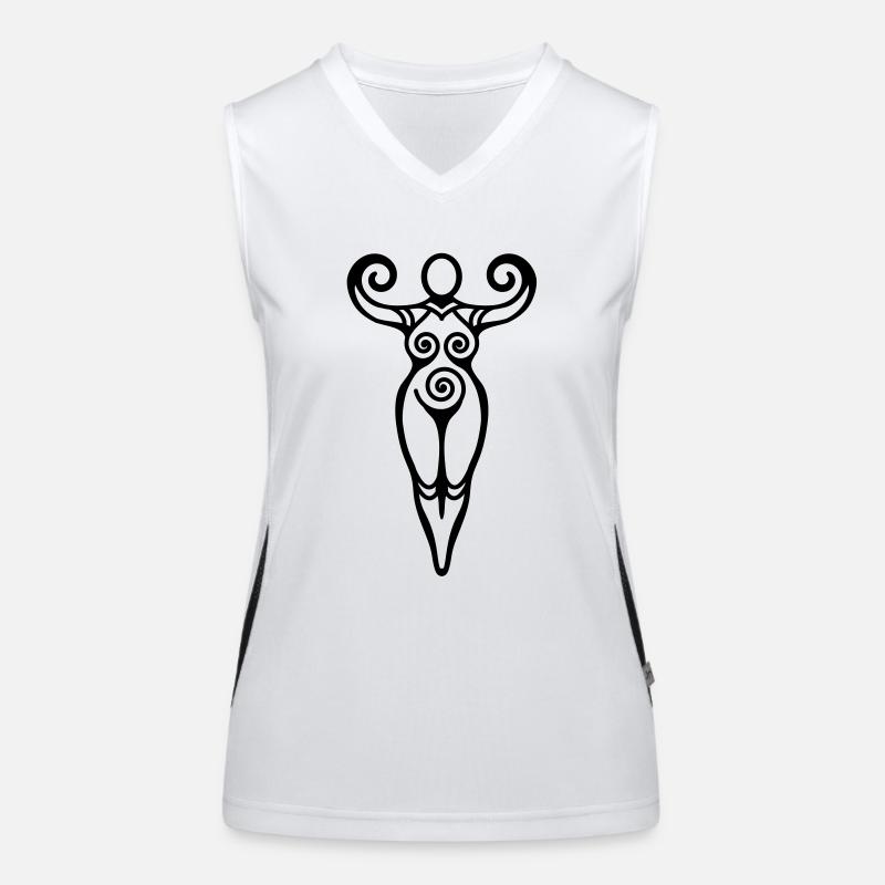 déesse Débardeur respirant contrasté Femme