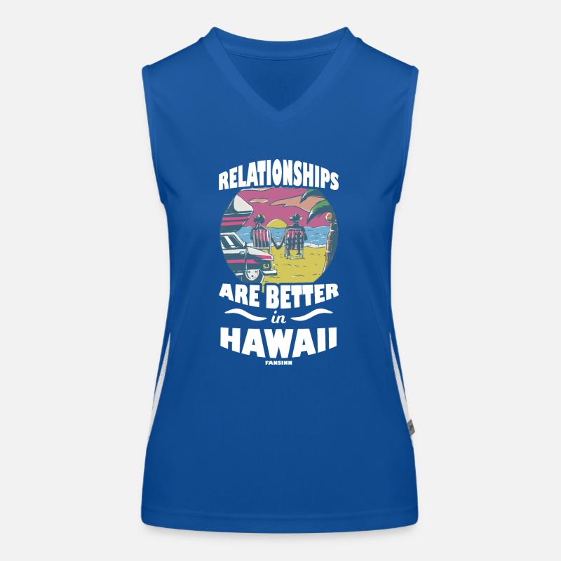 Hawaii Women's Functional Contrast Tank Top