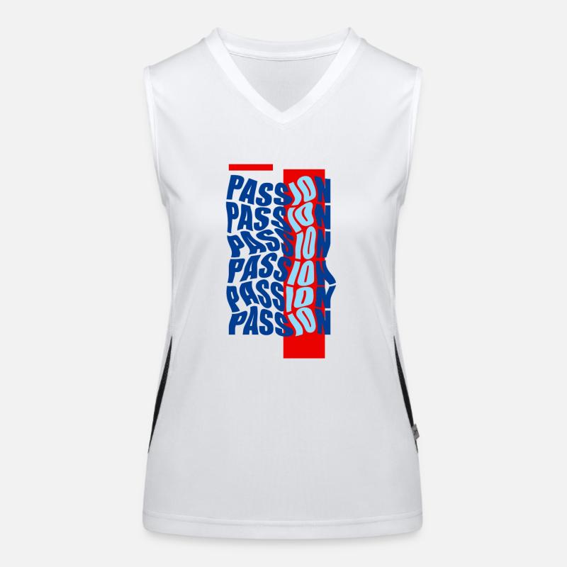 Leidenschaft Funktionelles Kontrast-Tank Top für Frauen