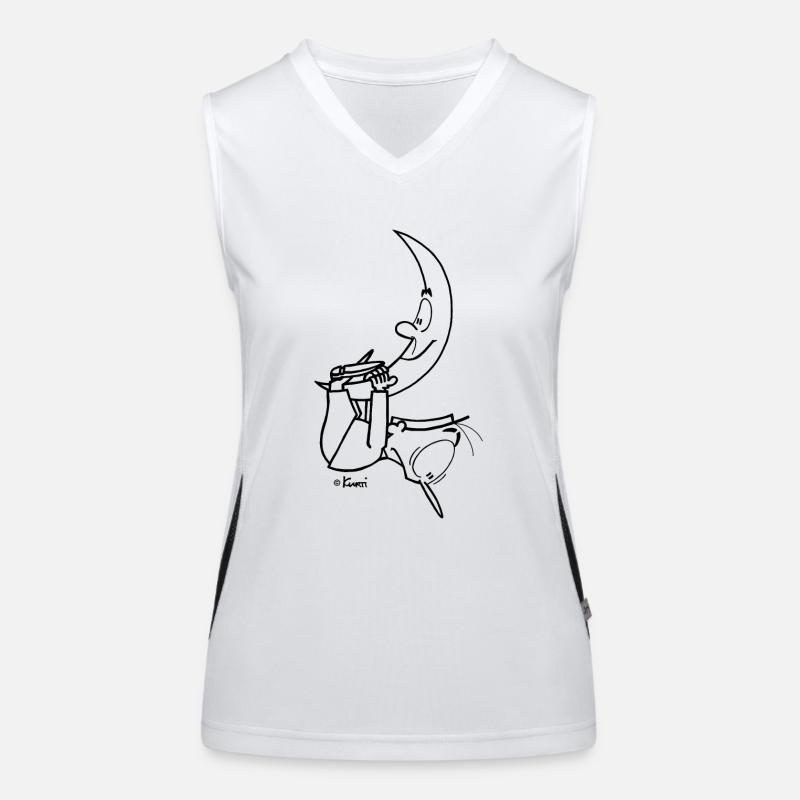 Kurti Moon Women's Functional Contrast Tank Top