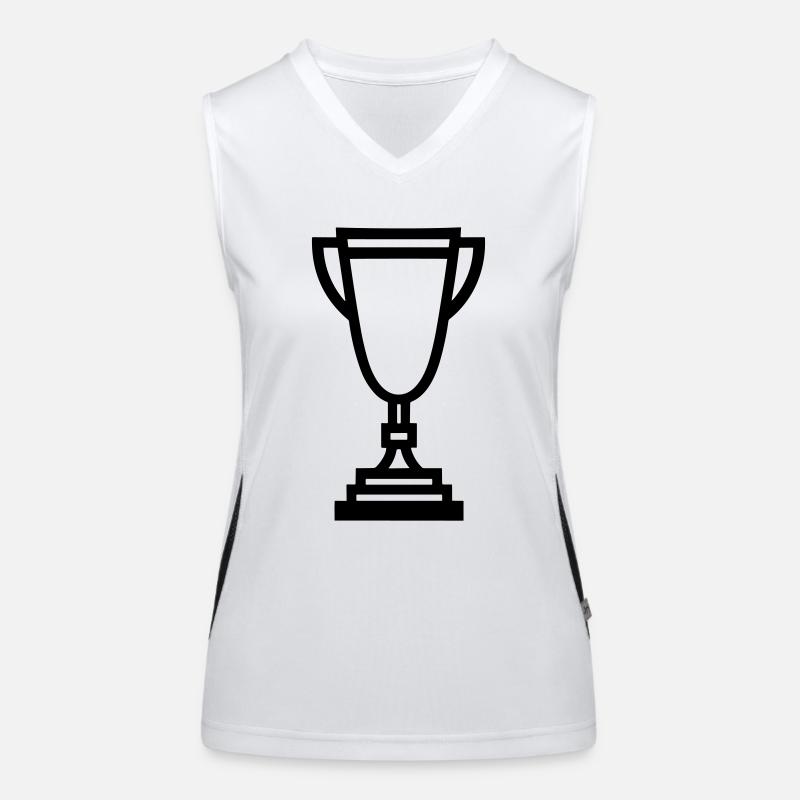 Trophäe Funktionelles Kontrast-Tank Top für Frauen