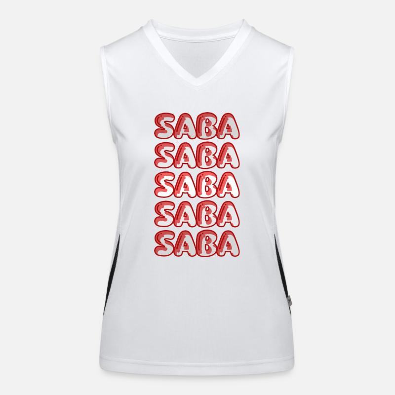 Saba as a journey Women's Functional Contrast Tank Top