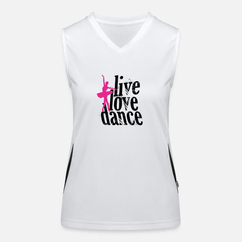 DANCE Women's Functional Contrast Tank Top