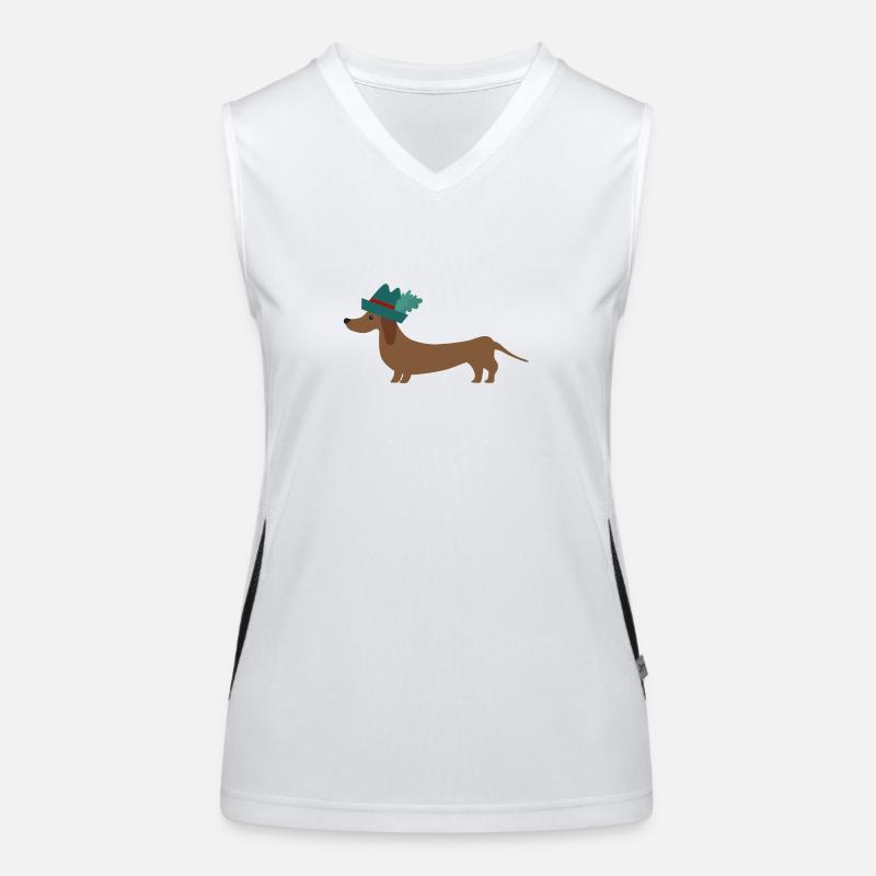 Zamperl Funktionelles Kontrast-Tank Top für Frauen