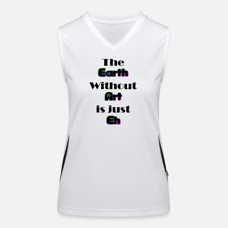 Earth without art Women's Functional Contrast Tank Top