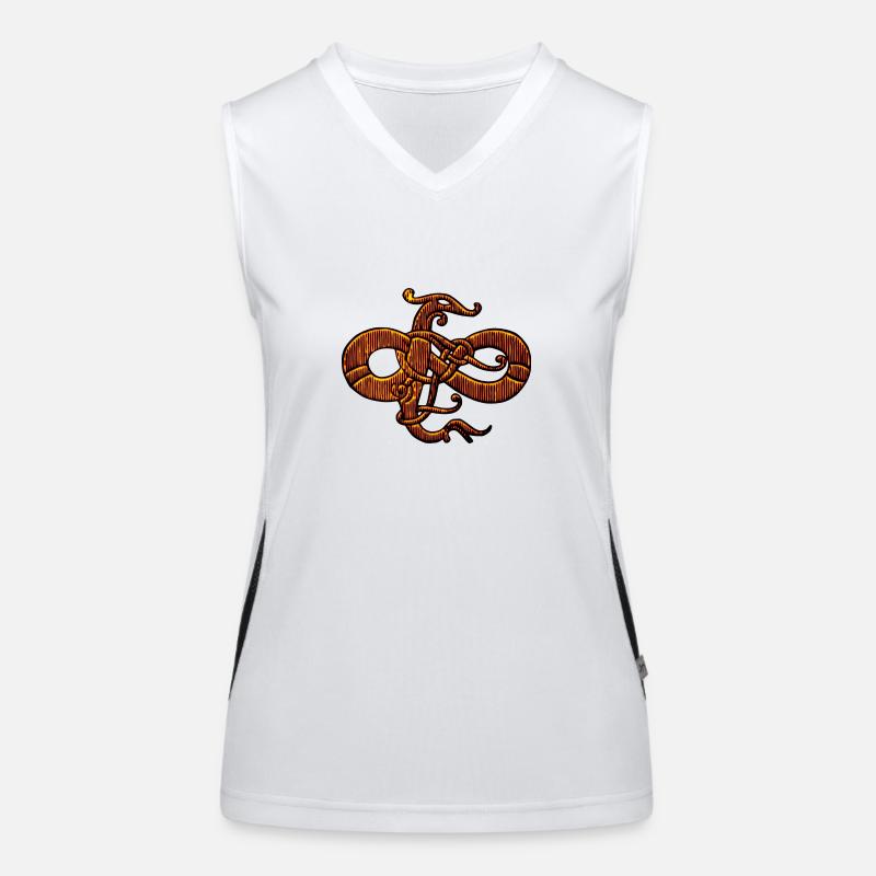 faites-le glisser 187 Débardeur respirant contrasté Femme