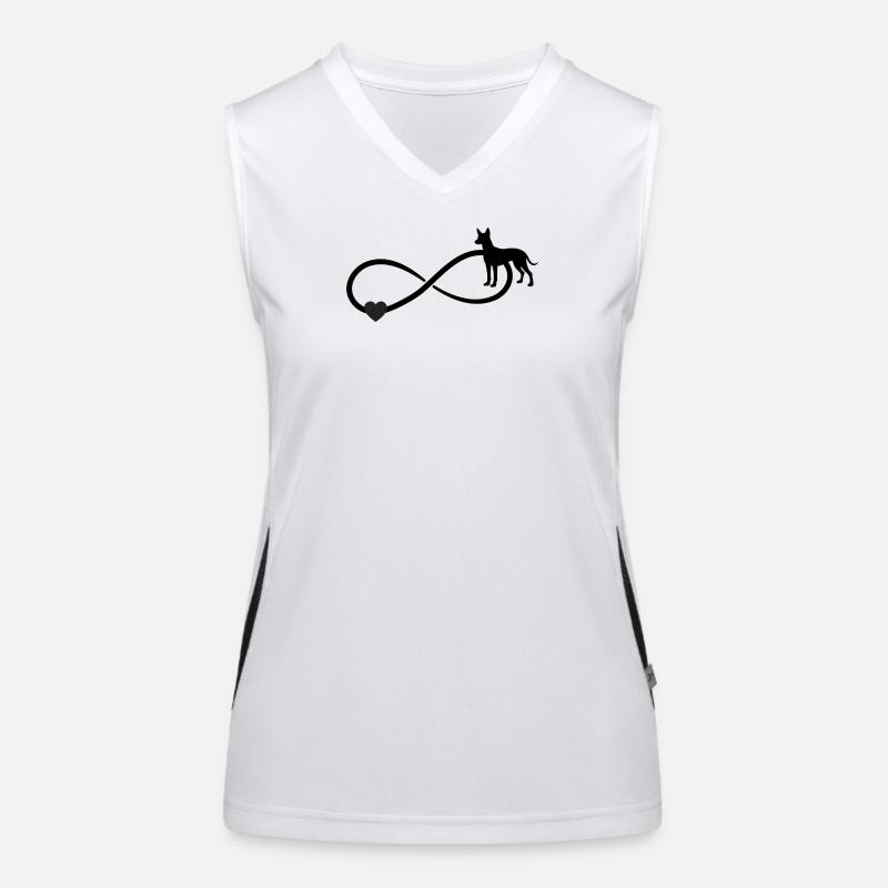 Xoloitzcuintle Infinity Women's Functional Contrast Tank Top
