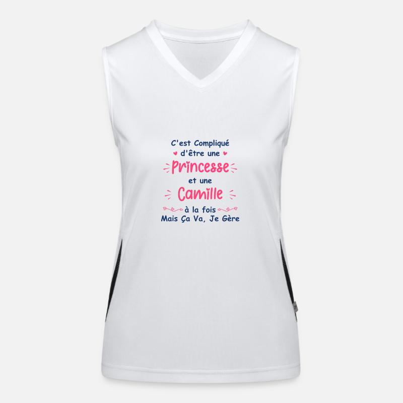 Camille Débardeur respirant contrasté Femme