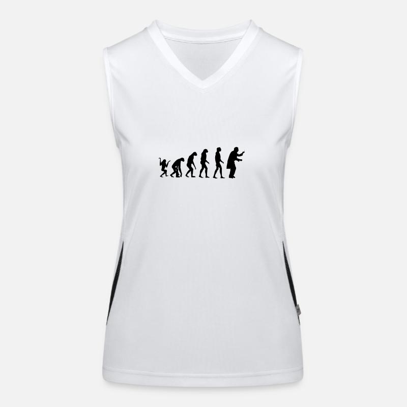 Evolution Dirigent Funktionelles Kontrast-Tank Top für Frauen