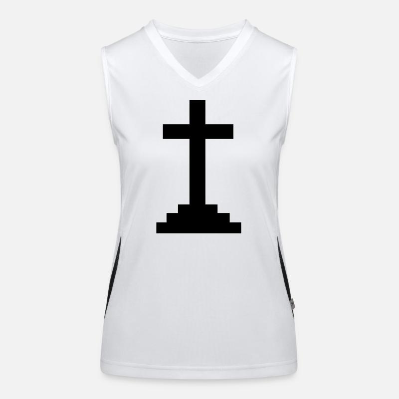 Croix Débardeur respirant contrasté Femme