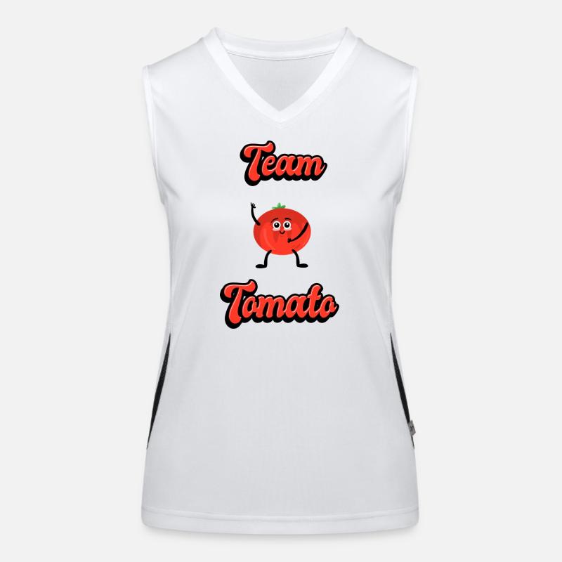 Team Tomatoes Débardeur respirant contrasté Femme