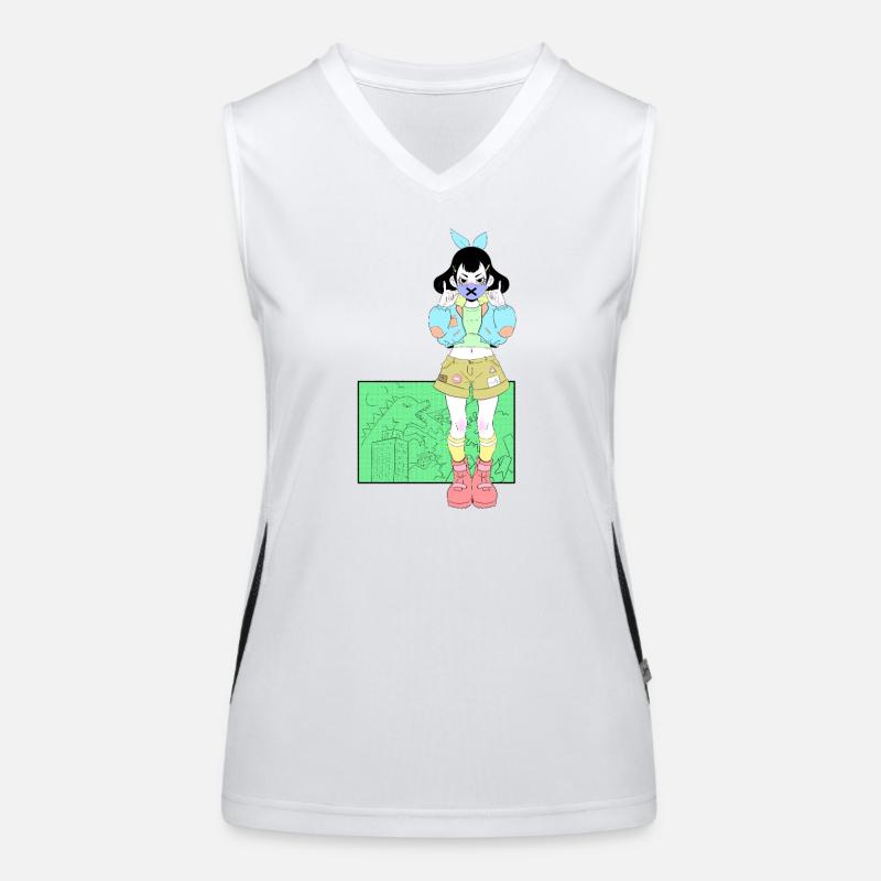 Katastrophe Funktionelles Kontrast-Tank Top für Frauen