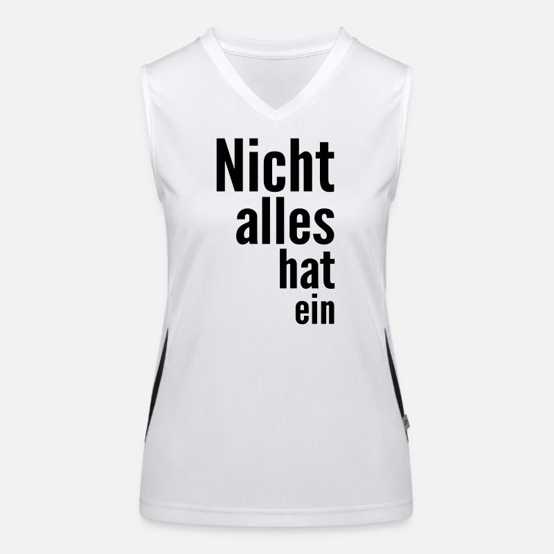 Nicht alles hat ein Funktionelles Kontrast-Tank Top für Frauen