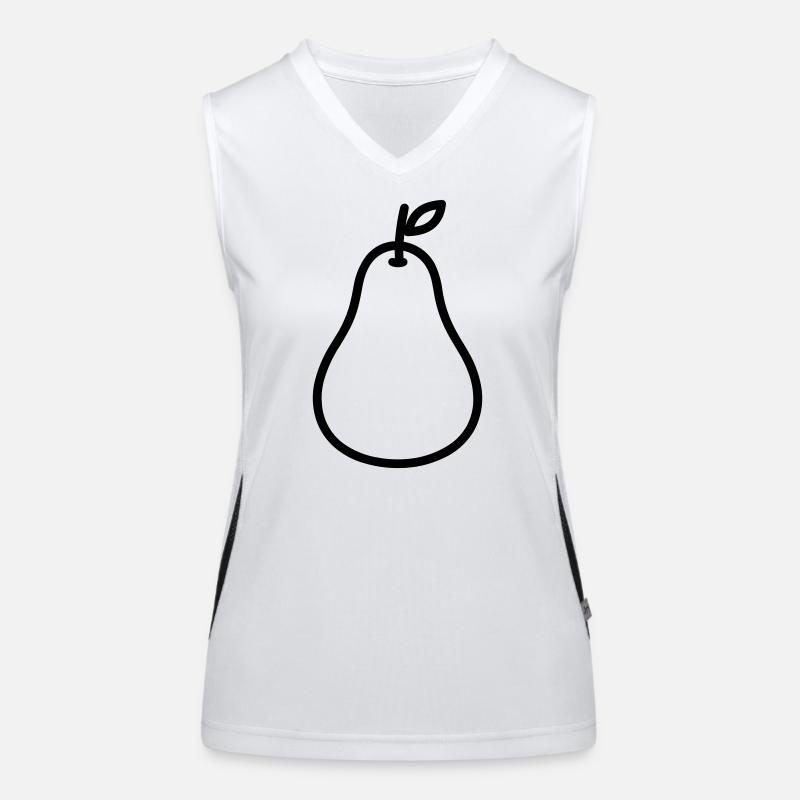 poire Débardeur respirant contrasté Femme