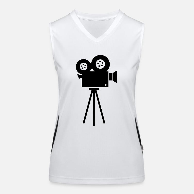 Caméra Débardeur respirant contrasté Femme