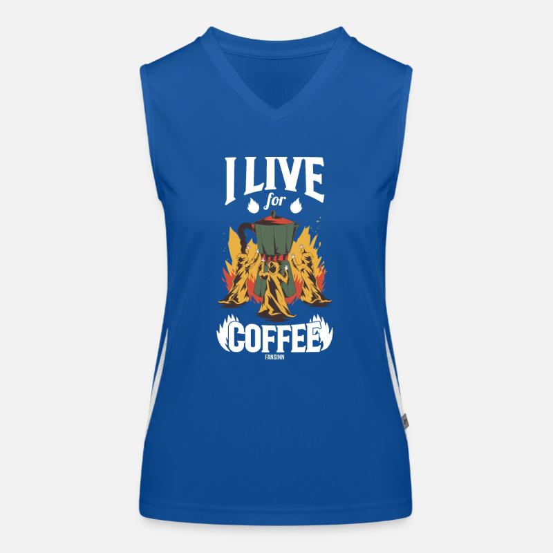 Café Débardeur respirant contrasté Femme