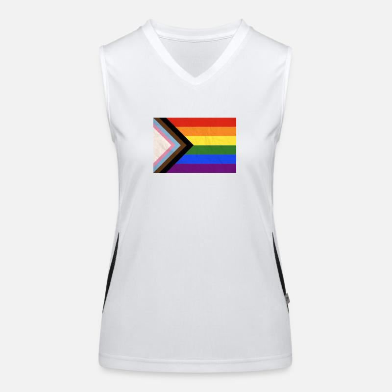 Progress Flag Women's Functional Contrast Tank Top