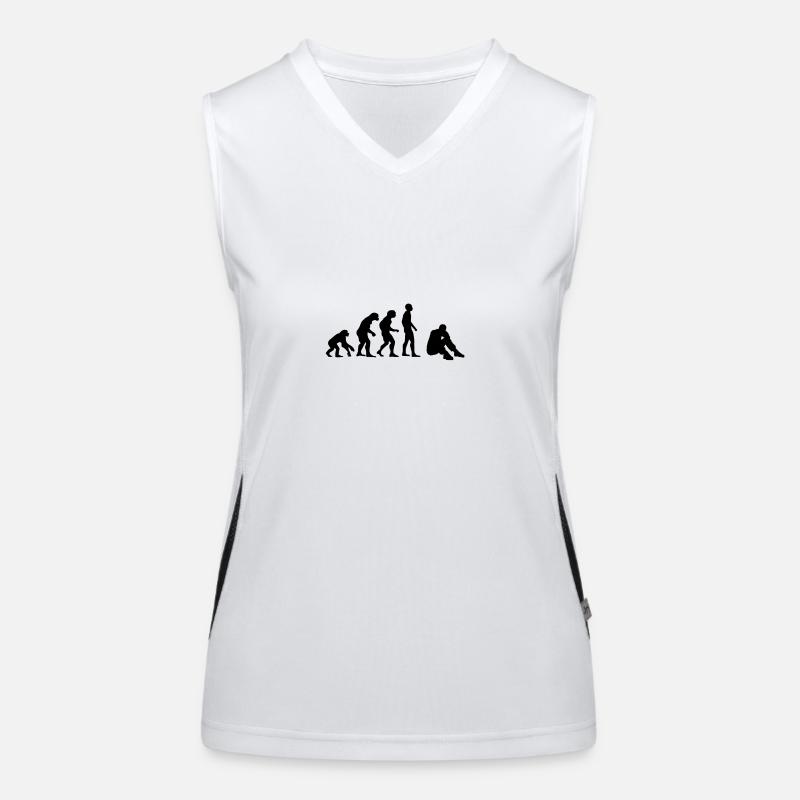 dépression évolution Débardeur respirant contrasté Femme