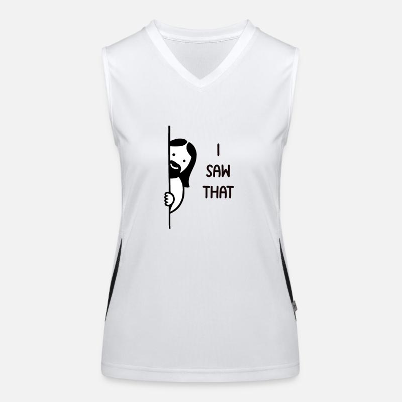 Jesus Freak Jesus Christus Meme Christlich Bibel Funktionelles Kontrast-Tank Top für Frauen