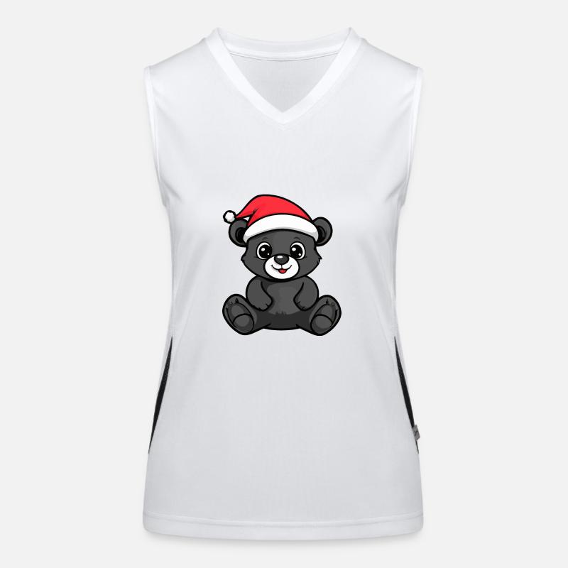 Ours Noël Mignon Débardeur respirant contrasté Femme