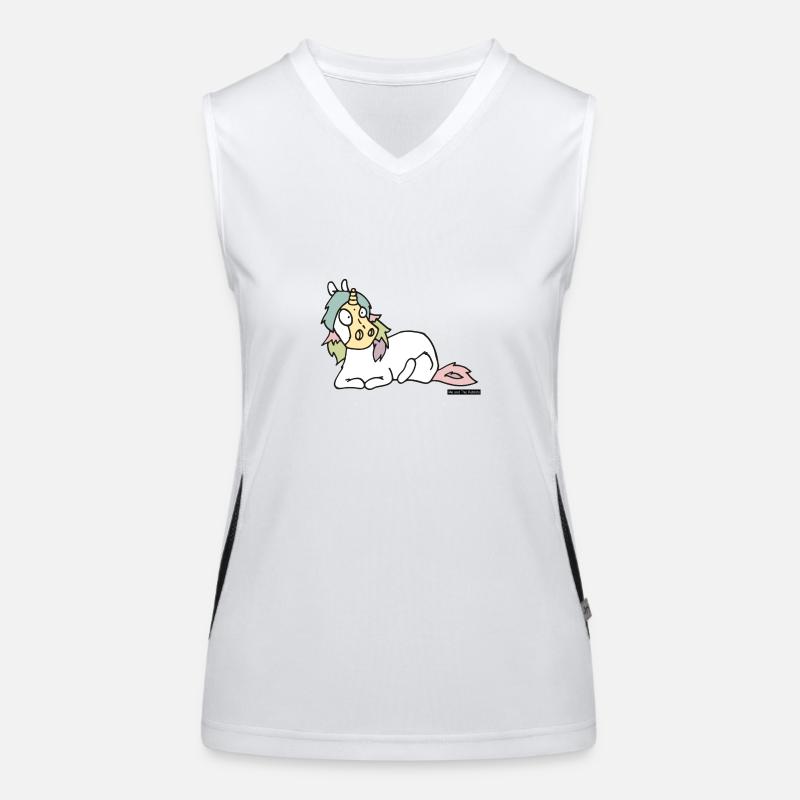 Pferd Nr 3 Funktionelles Kontrast-Tank Top für Frauen