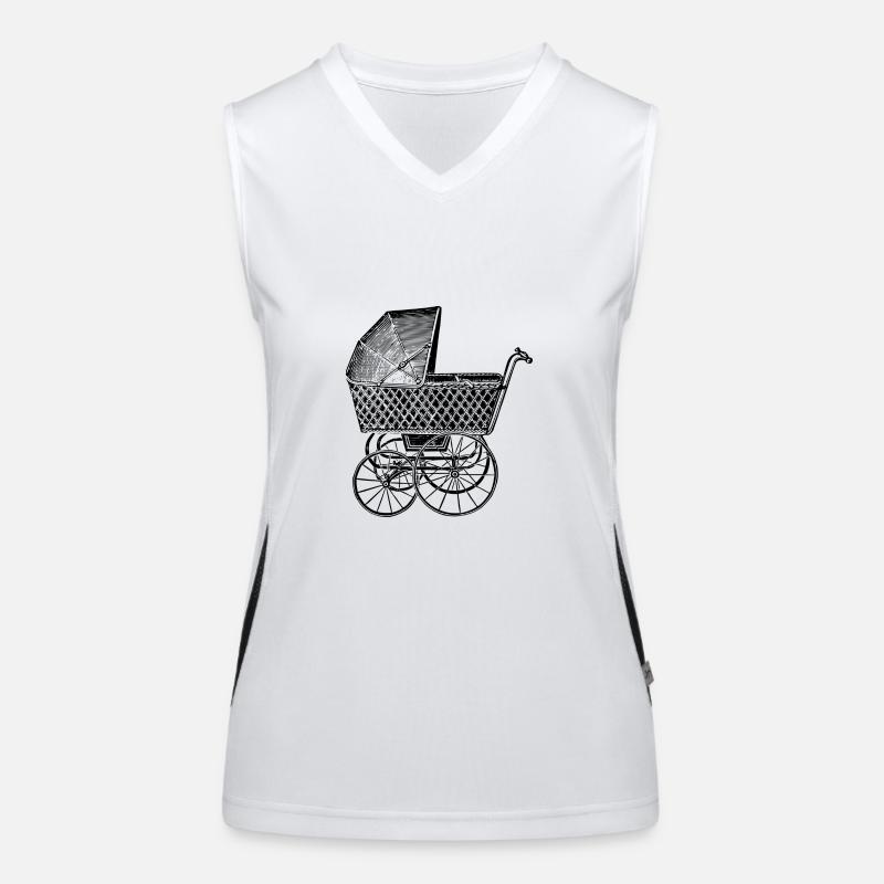 stroller Women's Functional Contrast Tank Top