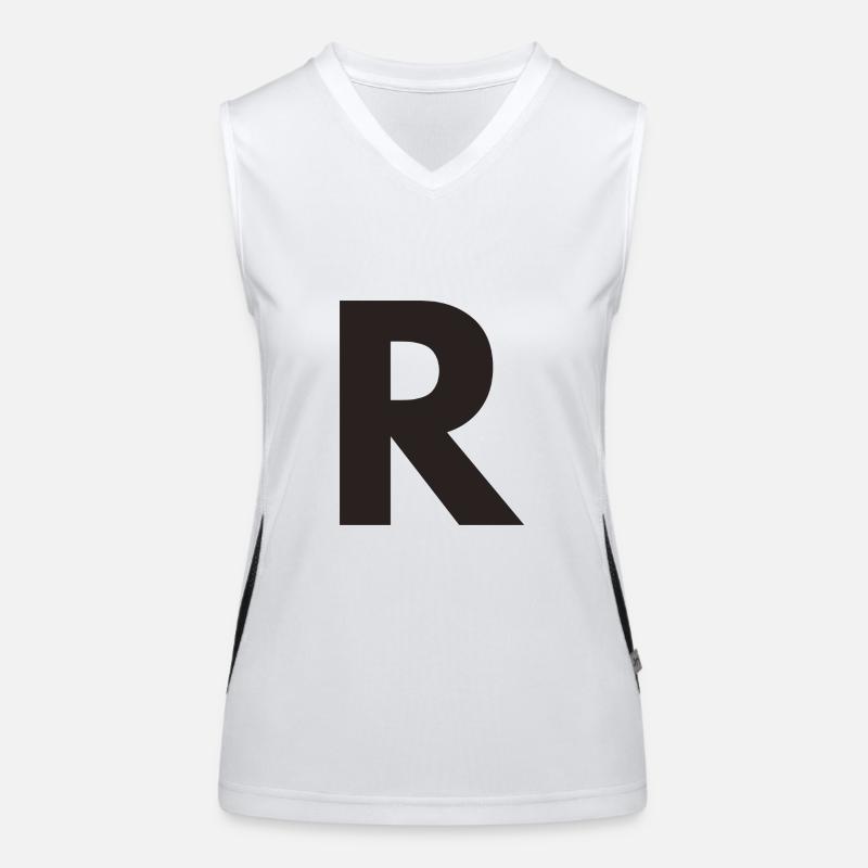 R Funktionelles Kontrast-Tank Top für Frauen