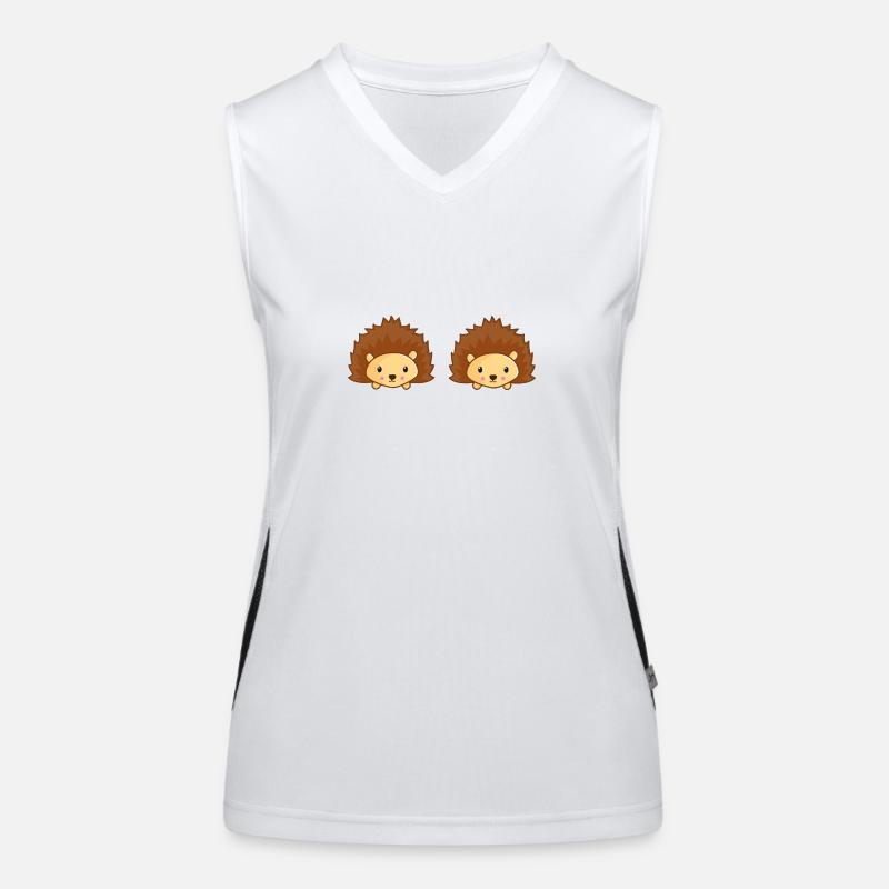 hérisson Débardeur respirant contrasté Femme