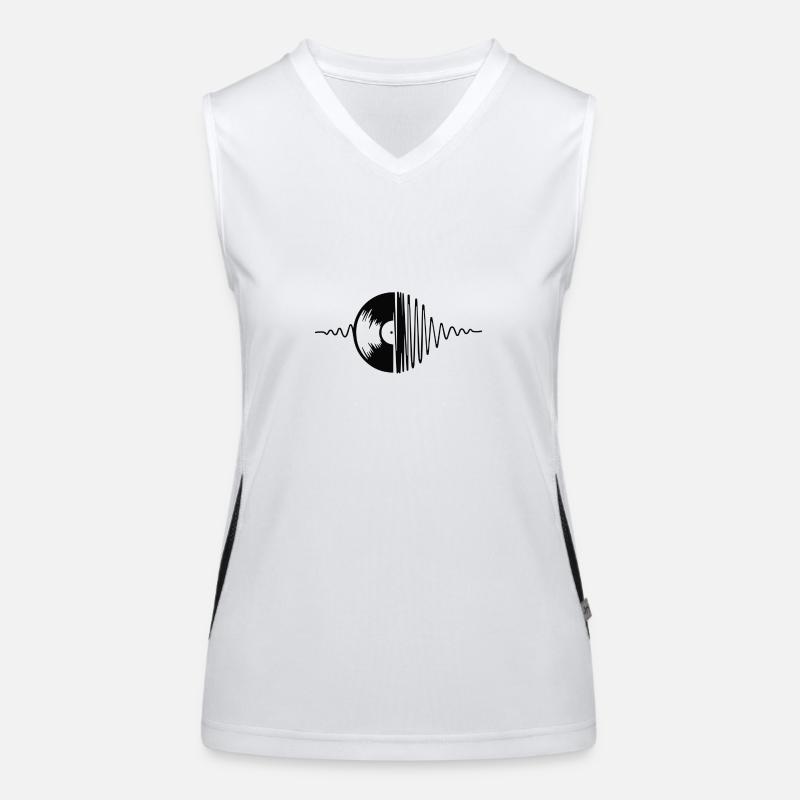 Phonographes Design Débardeur respirant contrasté Femme