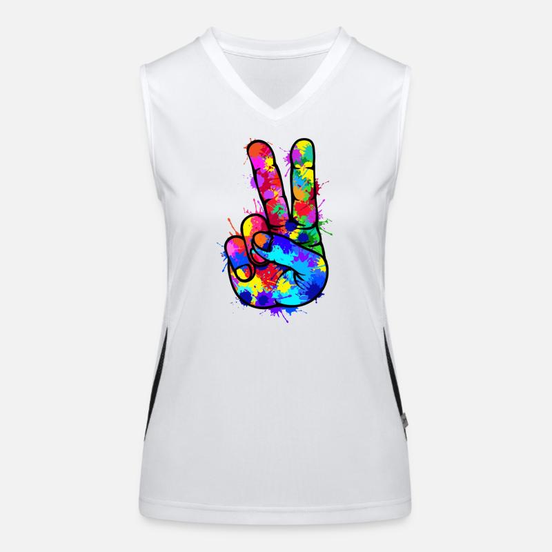 Cool Funny Chill Women's Functional Contrast Tank Top