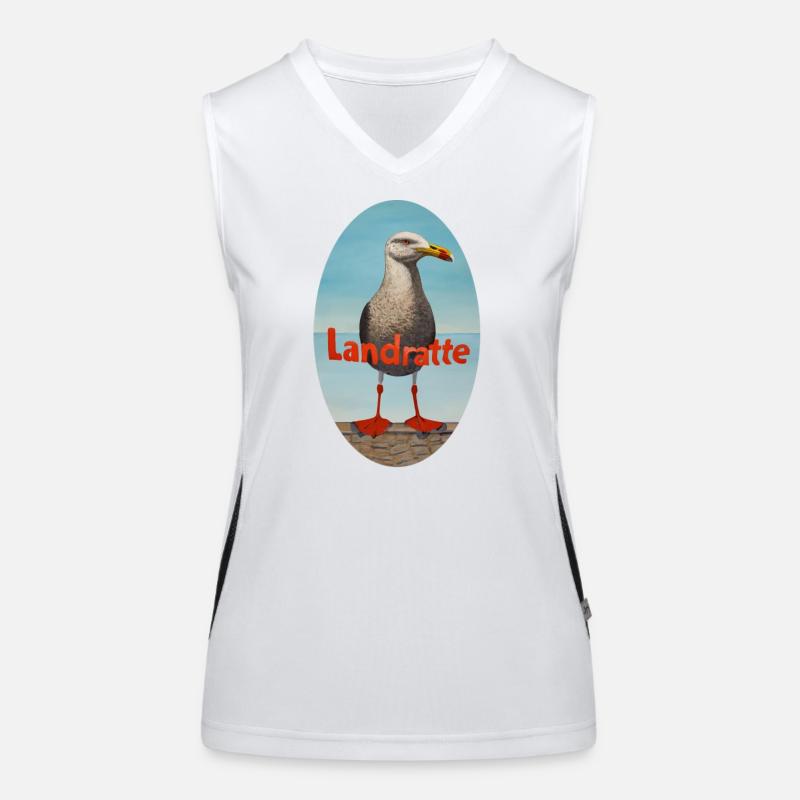 Terrien Débardeur respirant contrasté Femme