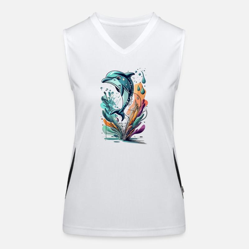DOLPHIN Women's Functional Contrast Tank Top