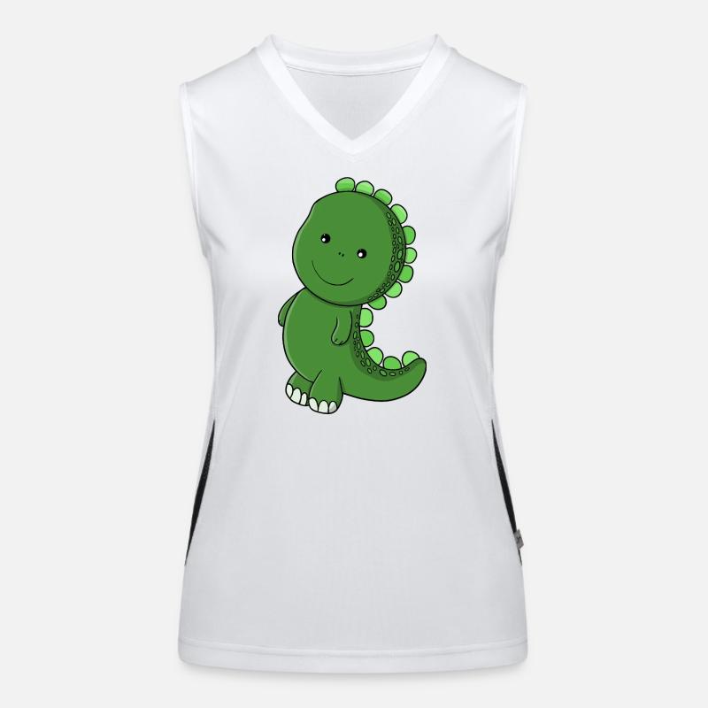 Charme Dino Émeraude Débardeur respirant contrasté Femme