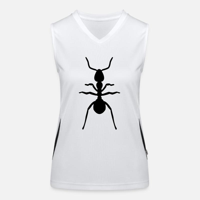 ant Funktionelles Kontrast-Tank Top für Frauen