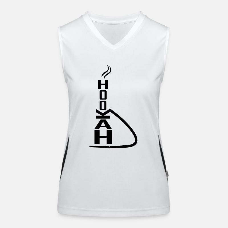 Hookah Fan Funktionelles Kontrast-Tank Top für Frauen