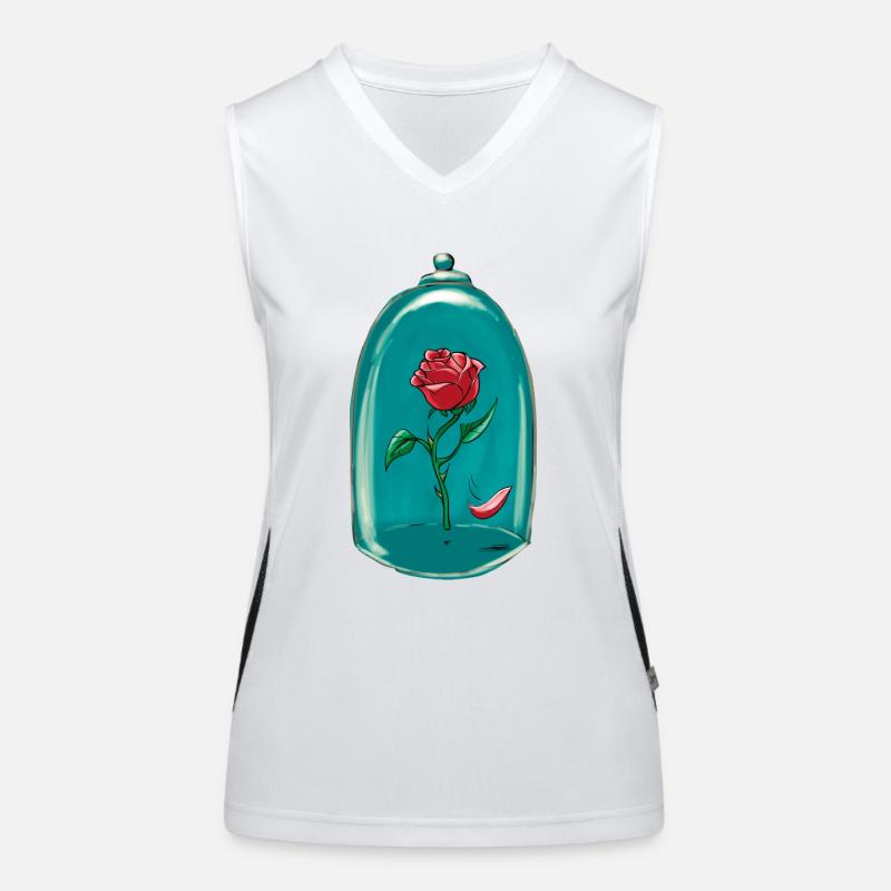 Magic rose Women's Functional Contrast Tank Top