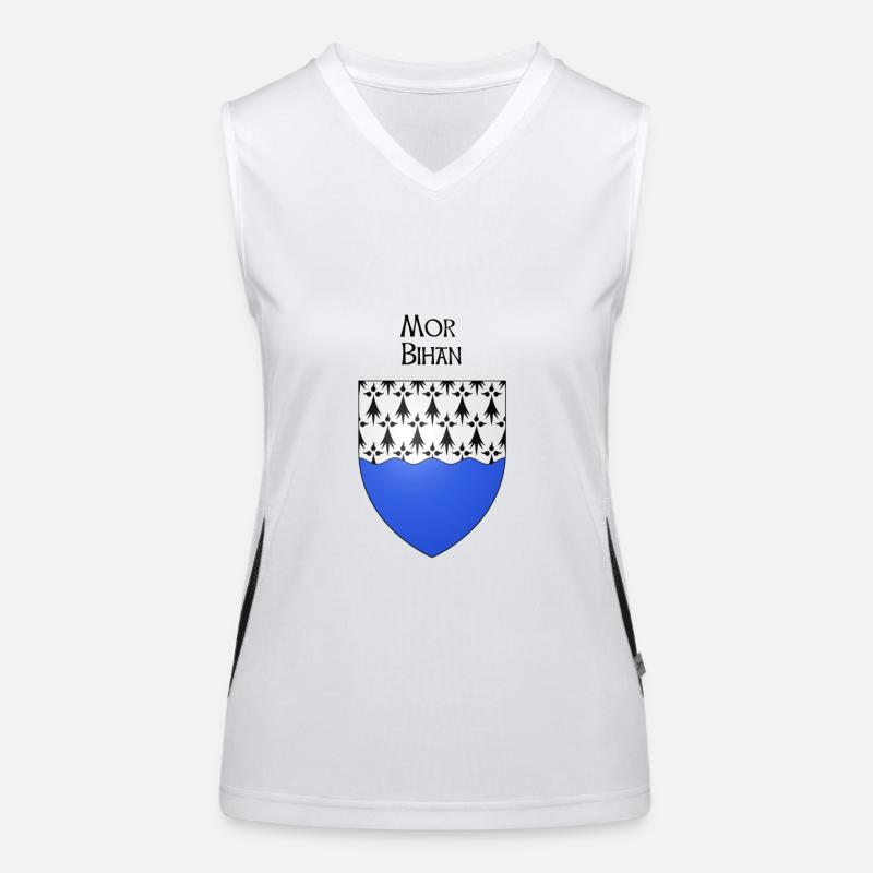 mor bihan Women's Functional Contrast Tank Top