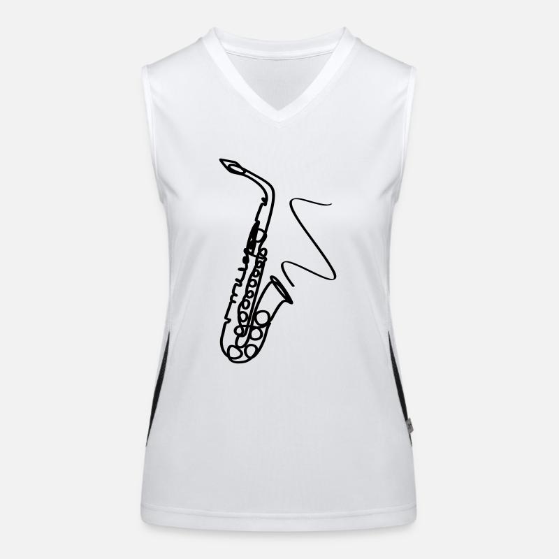sax Débardeur respirant contrasté Femme