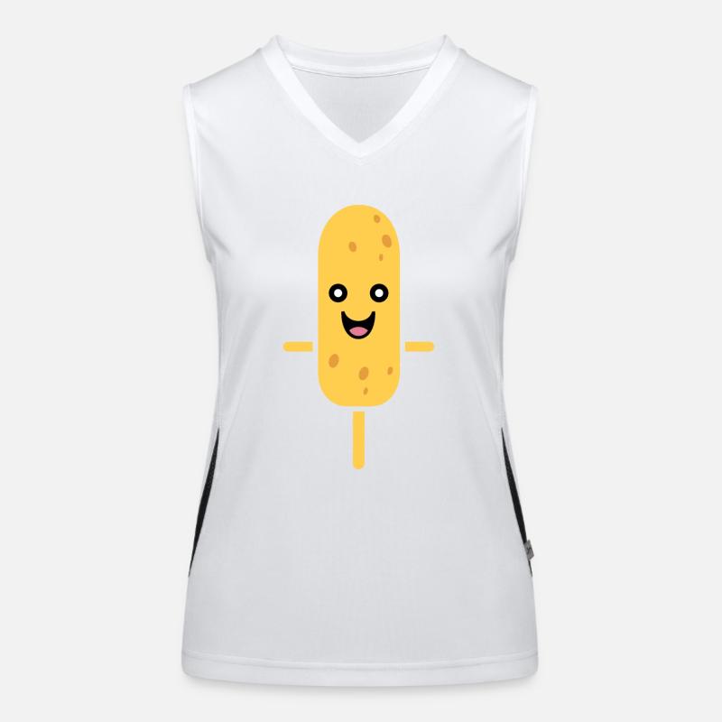 Mais Hundefutter Funktionelles Kontrast-Tank Top für Frauen