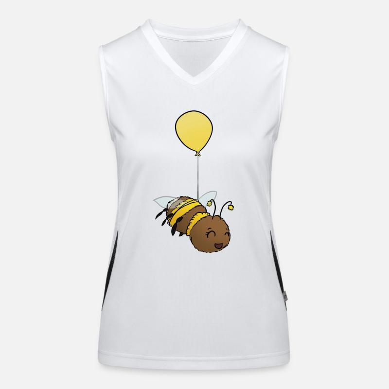 Hummel fliegend Funktionelles Kontrast-Tank Top für Frauen