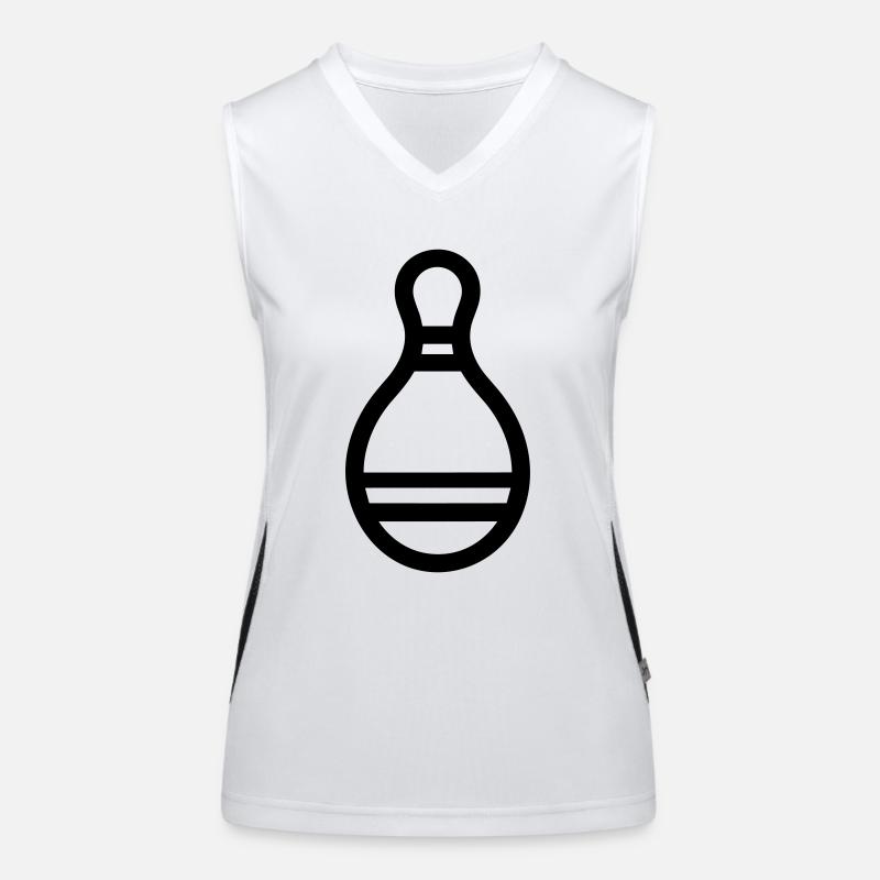 Quille de Bowling Women's Functional Contrast Tank Top