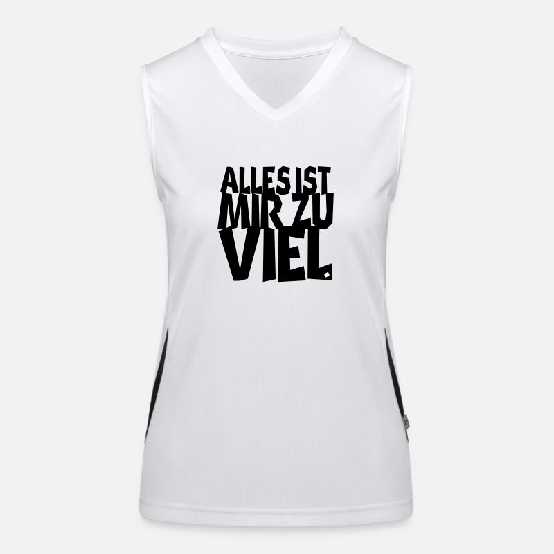 belastend Funktionelles Kontrast-Tank Top für Frauen