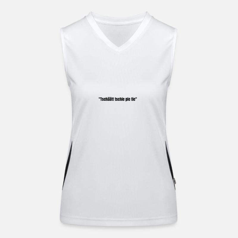 Zukunft Funktionelles Kontrast-Tank Top für Frauen