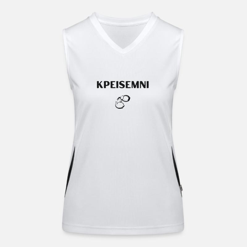 KPEISEMNI – Chemise Antwerp Borders Débardeur respirant contrasté Femme