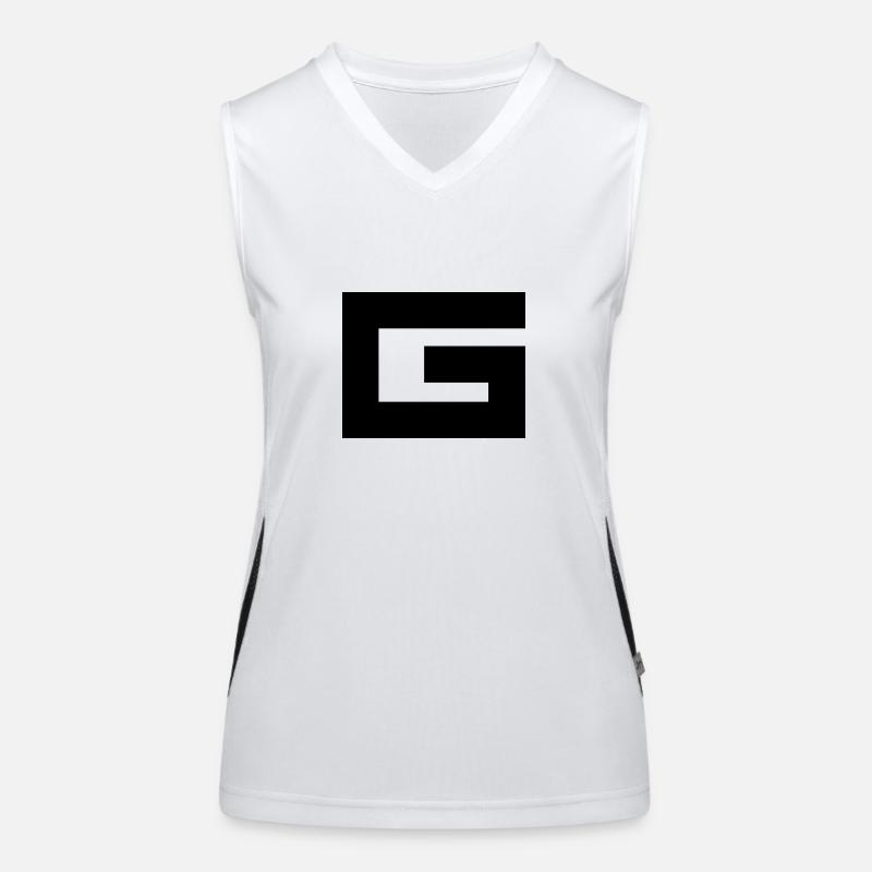 G Débardeur respirant contrasté Femme