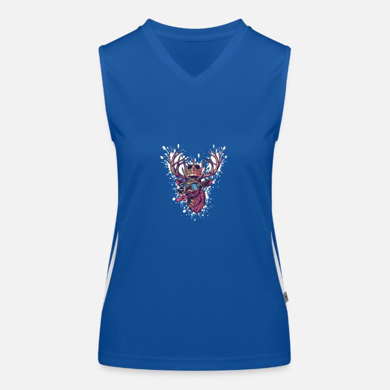 Deer Comic Women's Functional Contrast Tank Top